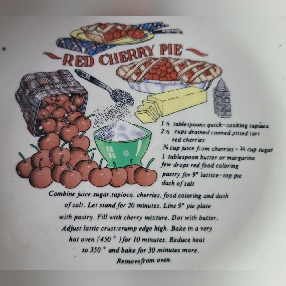 Vintage Pie Plate
